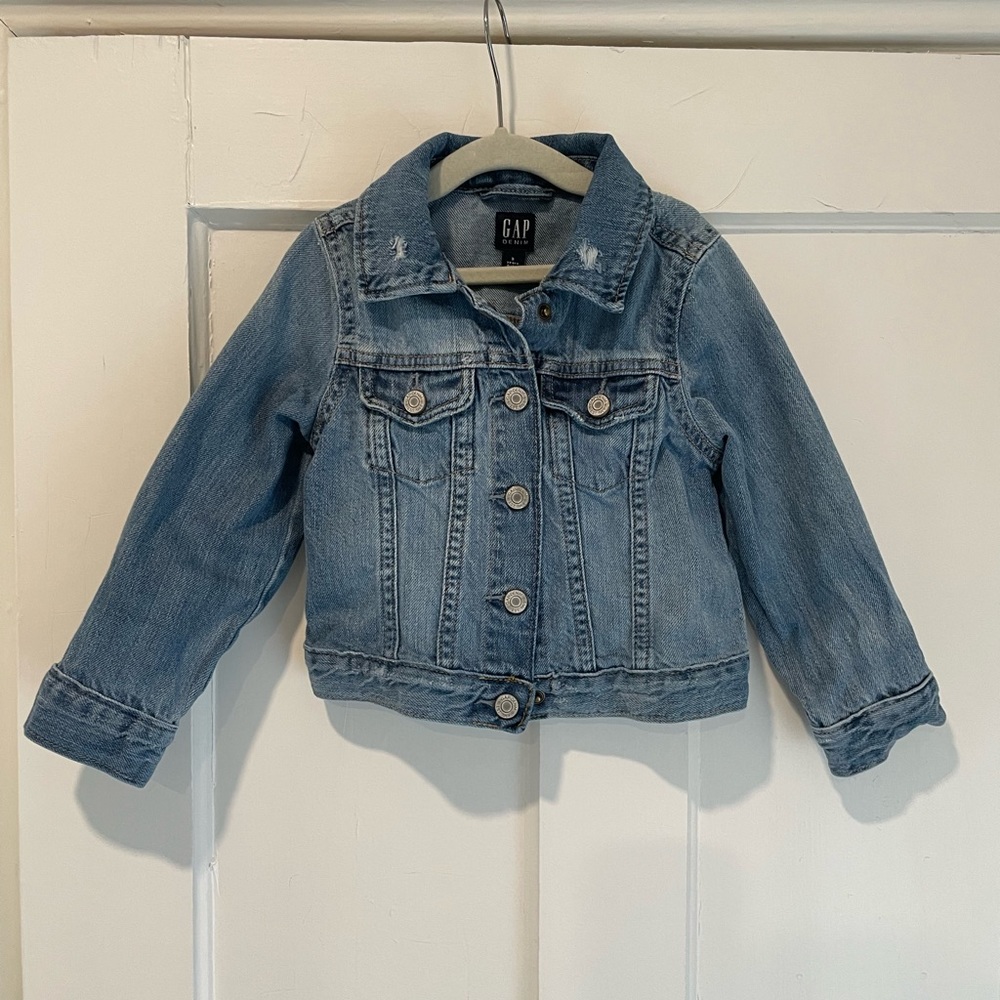 GAP Light Blue Kids Denim Jean Jacket